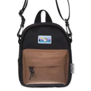 Moomintroll Adventure Cross Body Bag - Black and Brown