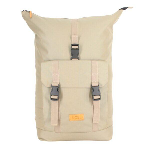 Beige Cliff 25L Backpack with front pocket and buckle closures.