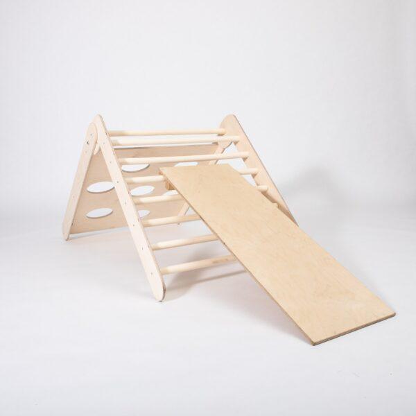 2-in-1 Montessori Climbing Triangle With Ramp - Image 3
