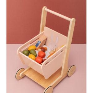 Wooden Shopping Cart - Mrs. Rabbit