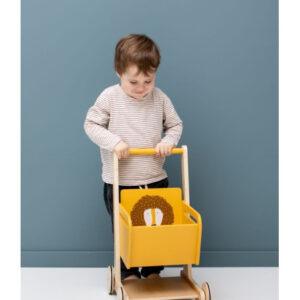 Wooden Shopping Cart - Mr. Lion