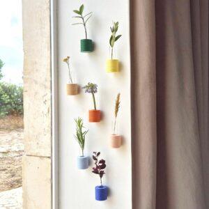Ribble Wall Vase – Pink