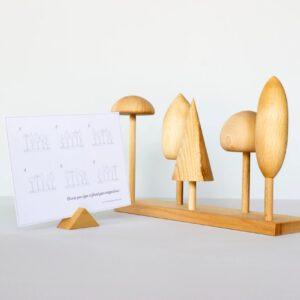 Wooden Tree Crown Puzzle